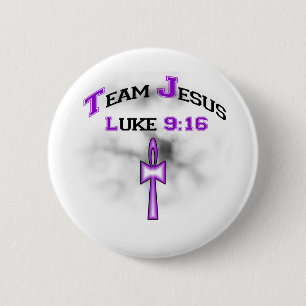 Team Jesus Luke 916 Button