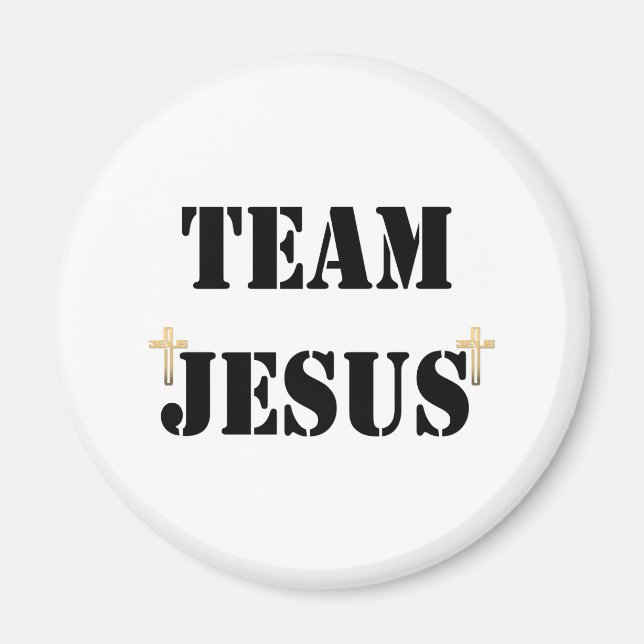 Team Jesus Magnet (Vorne)