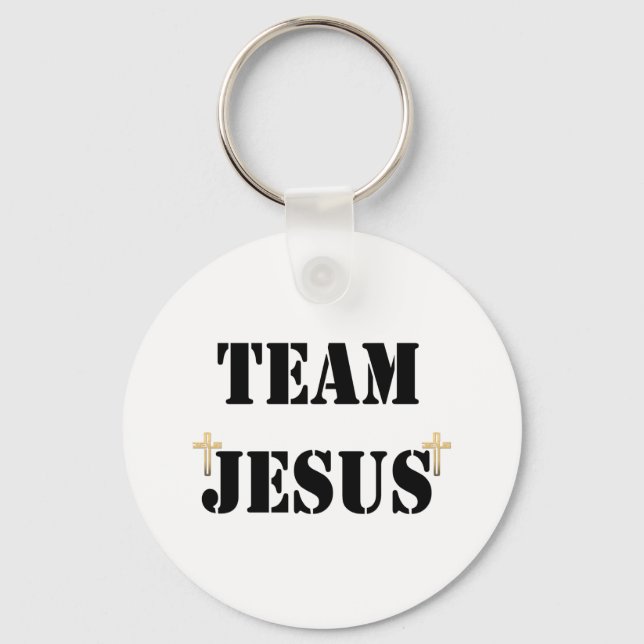 Team Jesus Schlüsselanhänger (Vorderseite)