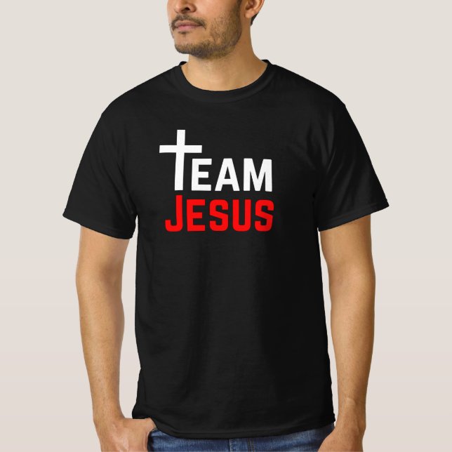 Team Jesus T - Shirt (Vorderseite)