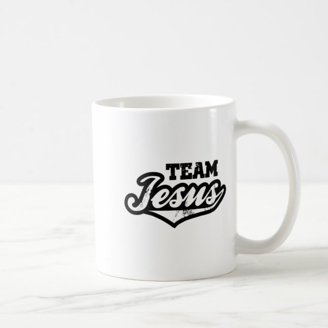 Team-Jesus-T-Shirt  Kaffeetasse (Rechts)