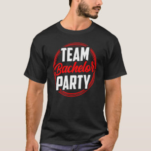 Team Junggesellenabschied Braut Bräutigam T-Shirt