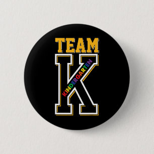 Team K Kindergarten Lehrer Schüler Zurück zur Schu Button