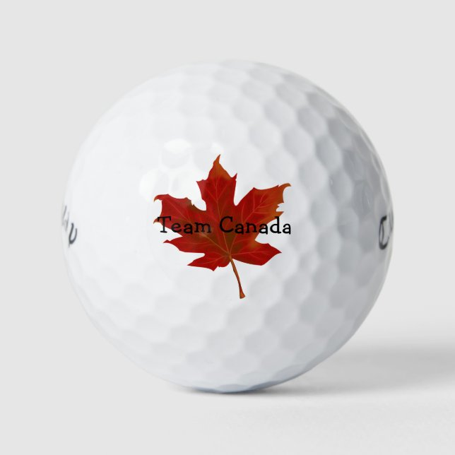 Team Kanada Golfball (Vorderseite)