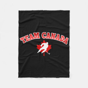 Team Kanada Pride Urlaub Reise Sport Hockey Pl Fleecedecke