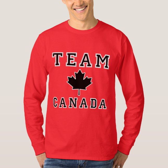 Team Kanada T-Shirt (Vorderseite)
