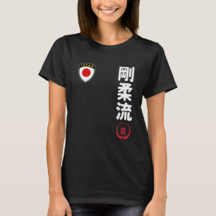 Team Karate Goju Ryu Japan Flagge Kanji Japanisch T-Shirt