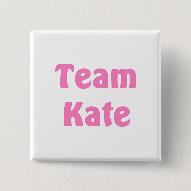 Team Kate Button (Vorderseite)