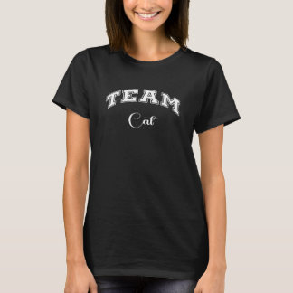 Team Katze Lustiger Haustierliebhaber Süßes Tier K T-Shirt