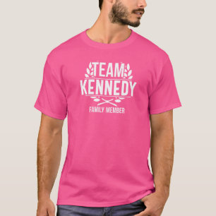 Team Kennedy Familienmitglied Matching Kennedy T-Shirt