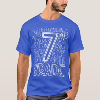 Team Kid Lehrer zurück zur Schule 7.  T-Shirt