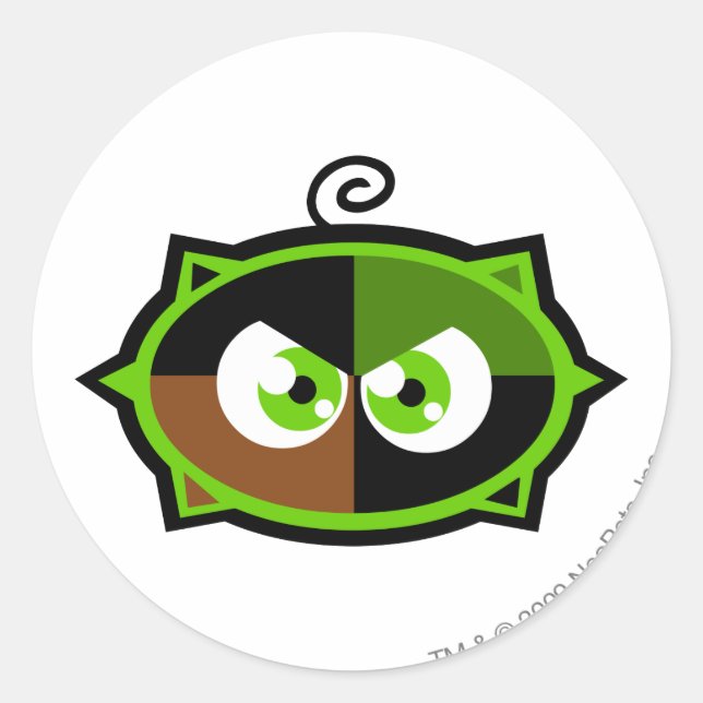 Team Kiko Lake Logo Runder Aufkleber (Vorderseite)