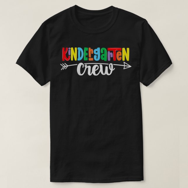 Team Kindergarten Crew  T-Shirt (Design vorne)