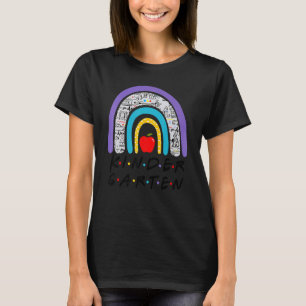 Team Kindergarten Kneipe zurück zur Schule Rainbow T-Shirt