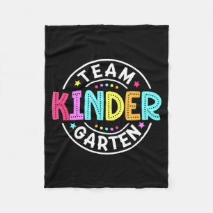 Team Kindergarten Lehrer Zurück zur Schule Fleecedecke