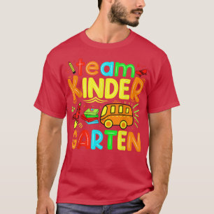 Team Kindergarten Lehrerin zurück zur Schule T-Shirt