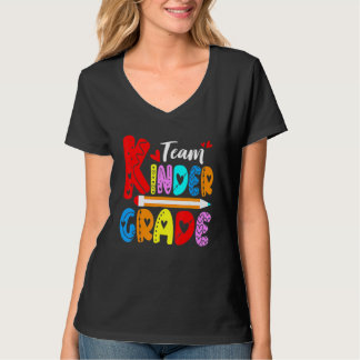 Team Kindergarten Zurück zur Schule Jungen Mädche T-Shirt