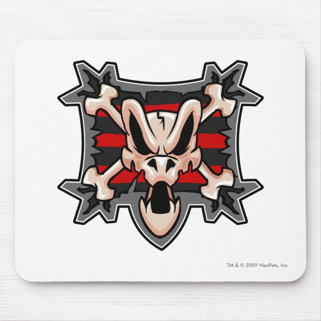 Team Krawk Insel-Logo Mousepad (Vorne)