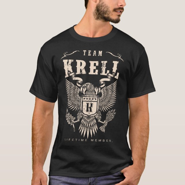 TEAM KRELL Lifetime Member. T-Shirt (Vorderseite)