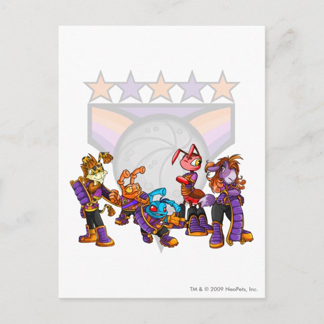 Team Kreludor Group Postkarte (Vorderseite)