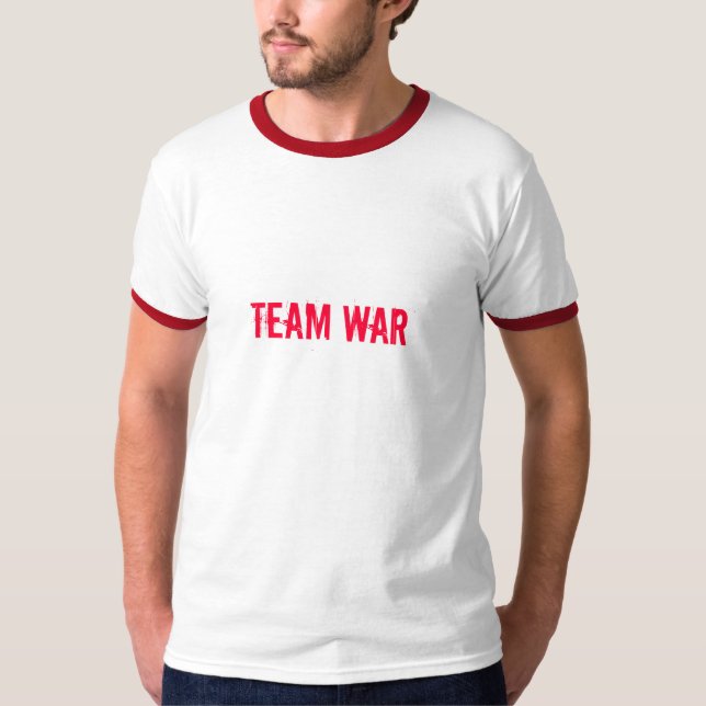 Team-Krieg T-Shirt (Vorderseite)