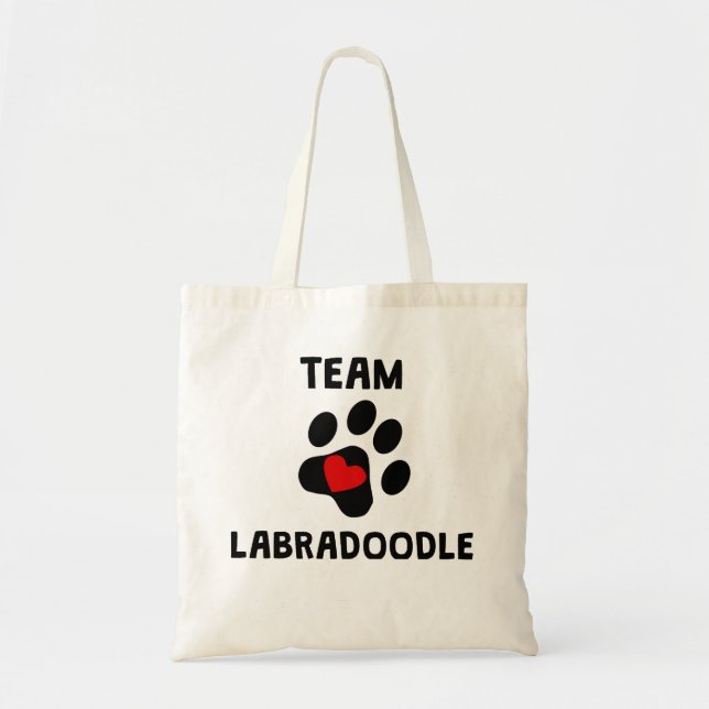 Team Labradoodle Tragetasche (Vorne)
