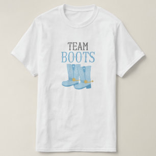 Team lädt Jungen auf, den Geschlecht aufdecken T-Shirt