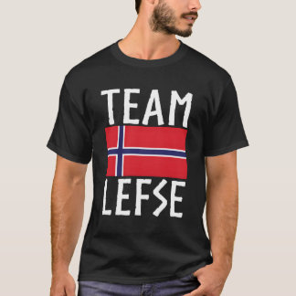 Team Lefse Norwegische Lefaking T-Shirt