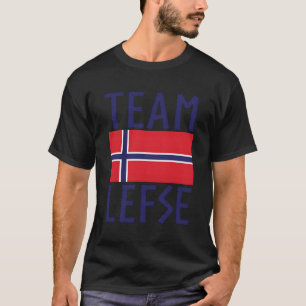 Team Lefse Norwegische Lefaking T-Shirt