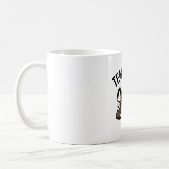 Team Lemur Kaffeetasse (Links)