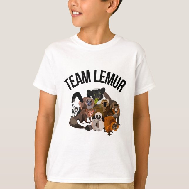 Team Lemur T-Shirt (Vorderseite)
