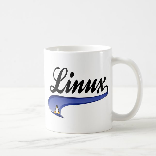 Team Linux Kaffeetasse (Rechts)