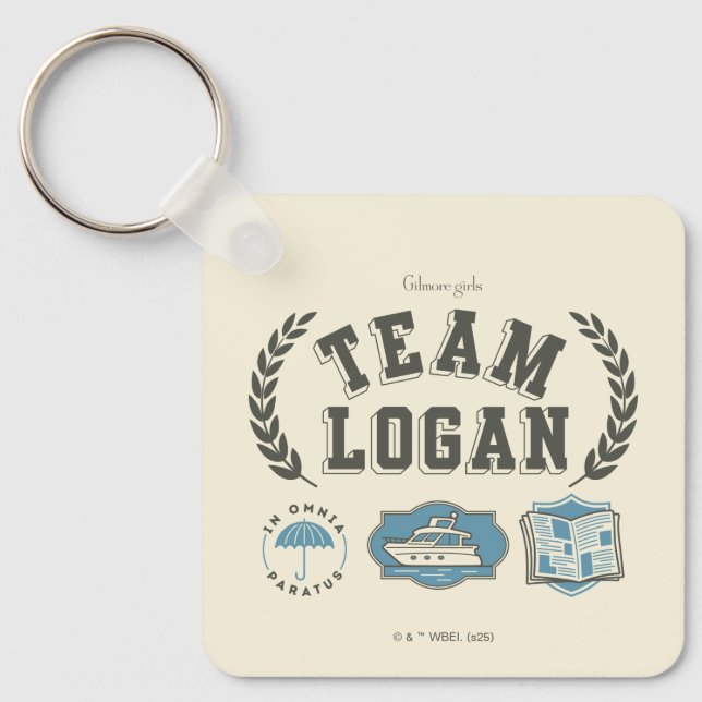 Team Logan Gilmore Girls Design Schlüsselanhänger (Vorderseite)