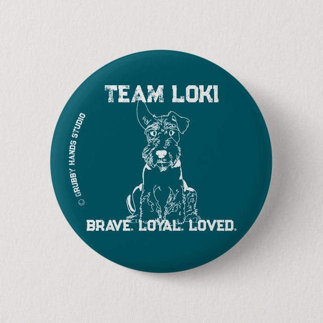 Team Loki Button (Vorderseite)