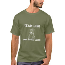 Team Loki Legacy Grunge Army Green T - Shirt