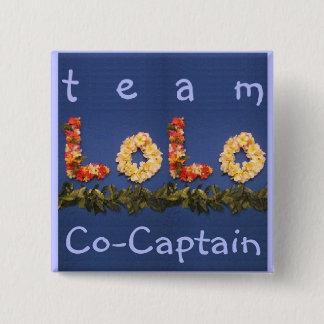 Team Lolo Co Kapitänknopf Button