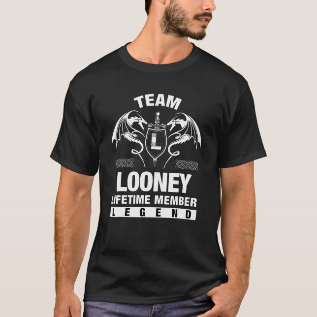 Team Looney Lifetime Member T-Shirt (Vorderseite)