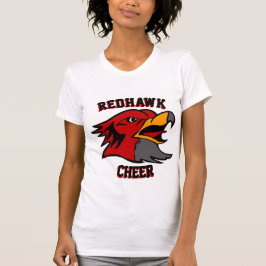 Team & Lüfterfalken Rot/Grau/Weiße Frauen T-Shirt