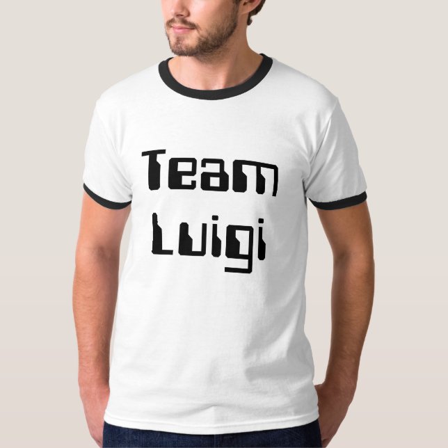 Team Luigi T-Shirt (Vorderseite)