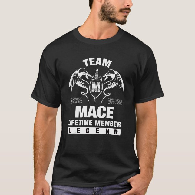 Team Mace Lifetime-Mitglied T-Shirt (Vorderseite)