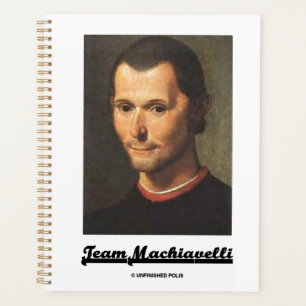 Team Machiavelli Portrait von Niccolo Machiavelli Planer