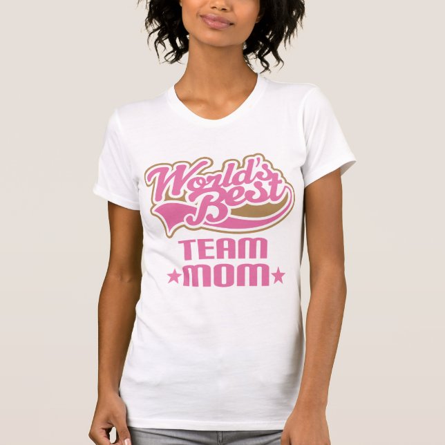 Team-Mama-Geschenk T-Shirt (Vorderseite)