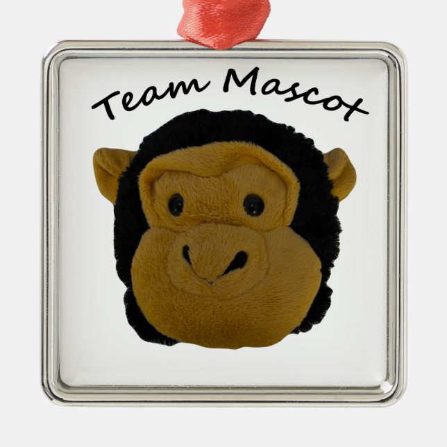 Team Mascot Ornament Aus Metall (Vorne)