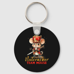 Team Maus Nussknacker Weihnachts Tanz Schlafanzug Schlüsselanhänger