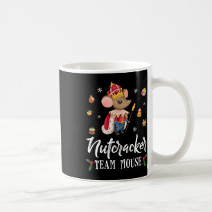 Team Maus Nussknacker Weihnachtstanz Spaß Soldat Kaffeetasse
