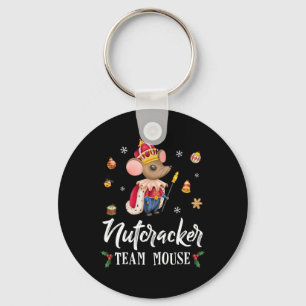 Team Maus Nussknacker Weihnachtstanz Spaß Soldat Schlüsselanhänger