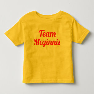 Team Mcginnis Kleinkind T-shirt