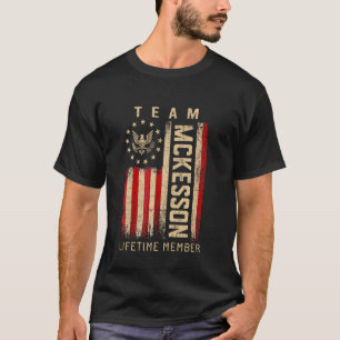Team MCKESSON Lebenslanges Mitglied Amerikanische T-Shirt