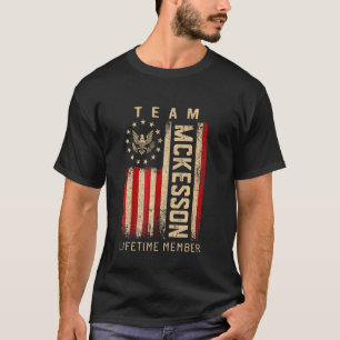 Team MCKESSON Lebenslanges Mitglied Amerikanische T-Shirt