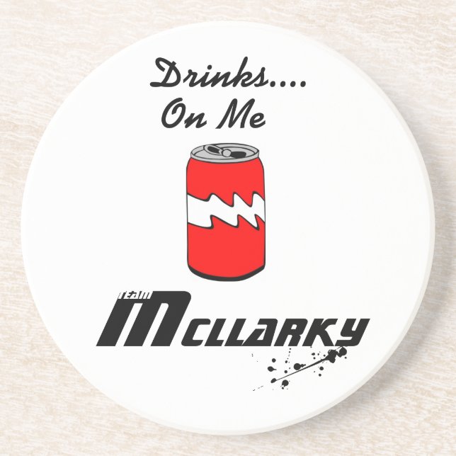 Team McLlarky Untersetzer (Vorne)